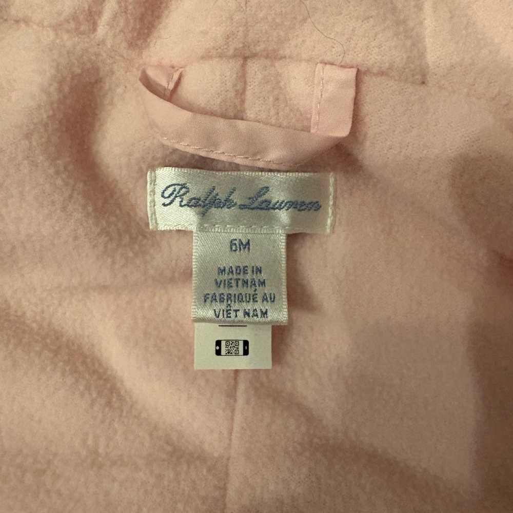 Polo by Ralph Lauren Pink Quilted Kids Jacket - Picture 5 of 6